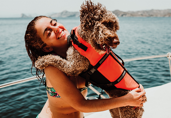 Hund & Mensch an Bord - Ein ideales Team