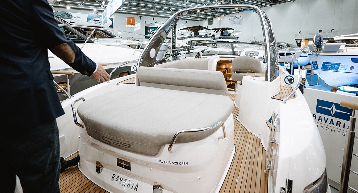 Visitors on the S29 Open.