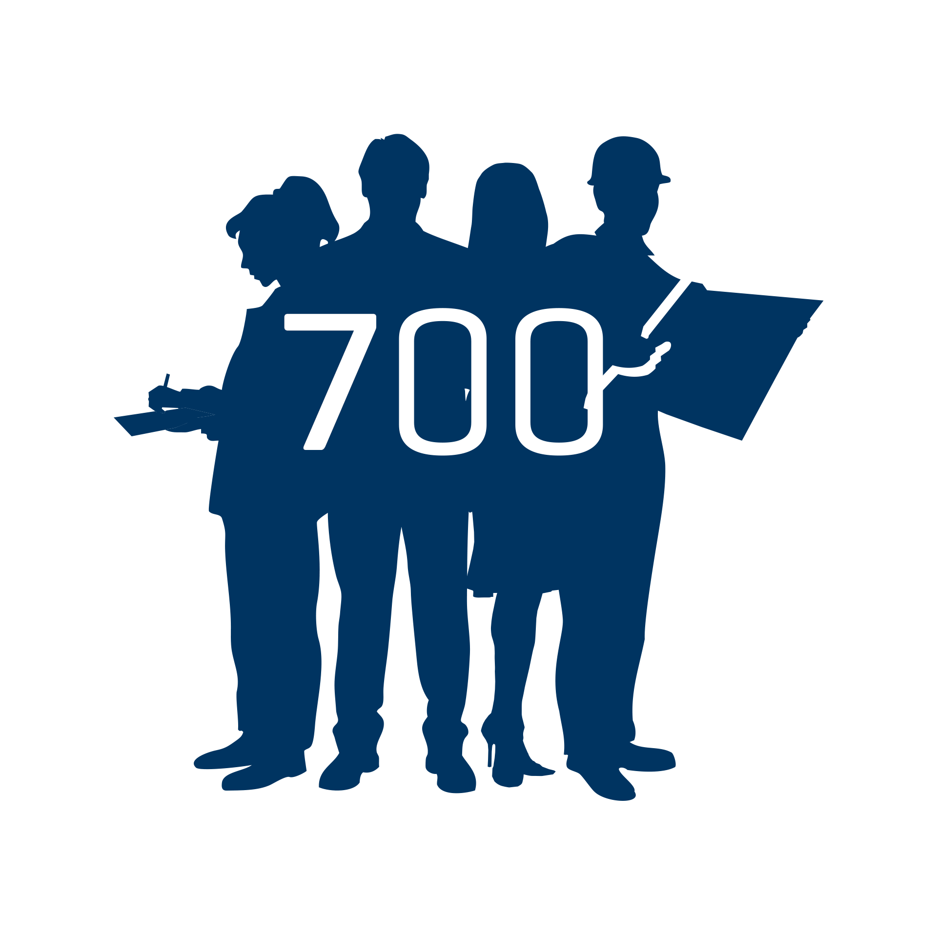 Graphic with reference to over 700 skilled workers in yacht building.